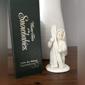 Snowbabies, Let’s Go Skiing, department 56